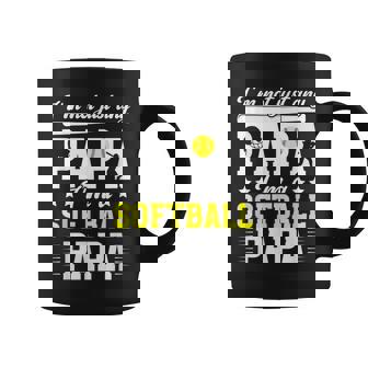 I'm A Softball Papa Of A Softball Player Papa Grandpa Coffee Mug | Seseable FR
