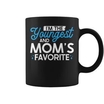 I'm The Youngest And Mom's Favorite Sibling Coffee Mug - Monsterry