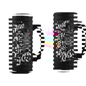 Imagine Being Afraid Of Drag Queens And Books Lgbt Pride Coffee Mug - Monsterry