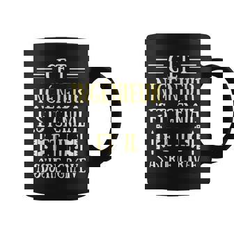 Ingénieur Homme Humour Idée Cadeau Humoristique Assure Grave Tasse - Cadeauxyz