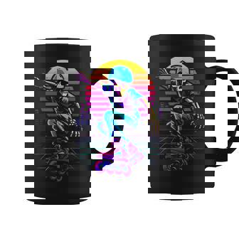 Inline Skating Shirt Skeleton Skater Roller 80s 90s Coffee Mug | Mazezy