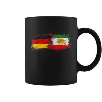 Iran & Deutschland Zusammen Halb Deutsch Halb Iranisch Tassen - Geschenkecke