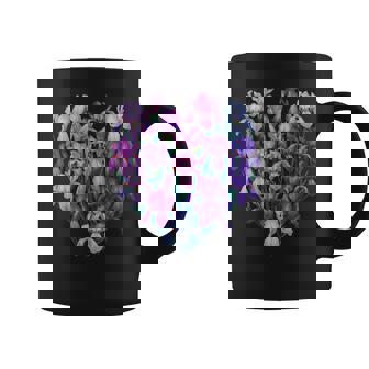 Iris Flower Graphic Colorful Floral Plant Iris Girl Coffee Mug | Mazezy
