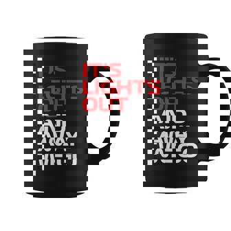 It's Lights Out And Away We Go Race Weekモータースポーツレーシング コーヒーマグ - Kawaiitshirt