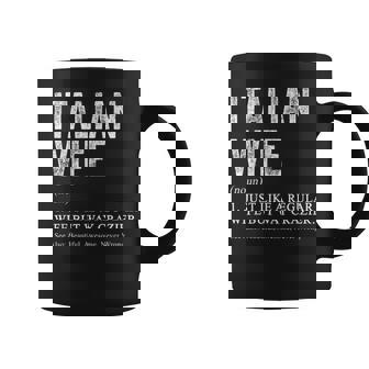 Italian Wife Definition For Italian Women Coffee Mug | Mazezy