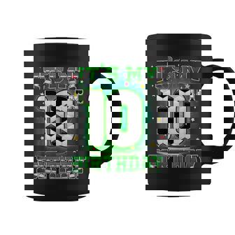 Its My 10Th Birthday Boy Soccer 10 Years Old Party Matching Coffee Mug | Seseable CA