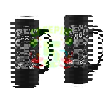 It's My 5Th Birthday Boy Gamer Creepin’ Into 5 Gamer Pixel Coffee Mug | Seseable CA