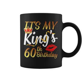 It's My King's 60Th Birthday Gold Crown For 60 Years Old Man Coffee Mug - Thegiftio
