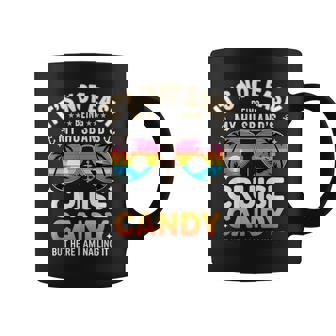 It's Not Easy Being My Husband's Cruise Candy Coffee Mug - Seseable