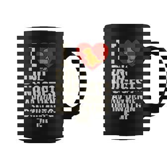 J'adore Dino Nuggets Et Les S Qui Me Dominent Tasse - Cadeauxyz