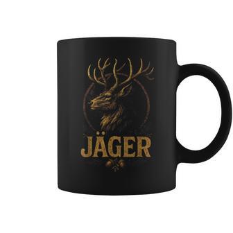 Jäger Hirschmotiv Jäger Jagd Jägerinnen Tassen - Geschenkecke