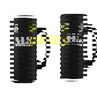 Jamaica 62 2024 年独立記念日ジャマイカ国旗ジャージ 長袖tシャツ コーヒーマグ - Kawaiitshirt