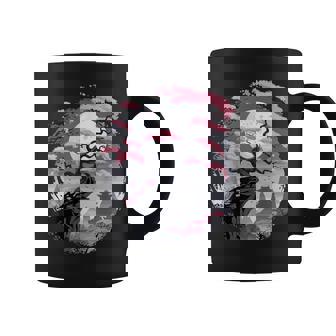 Japanese Sakura Garden Mount Fuji Cherry Blossom Coffee Mug - Monsterry