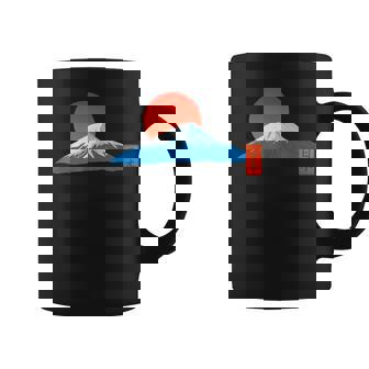 Japon Montagne Fuji Avec Lever Deoleil Japon Paysage Tasse - Cadeauxyz