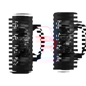 Jdm Legend Drift Racing Tuned Red Car Japón Mercado Nacional Manga Larga Taza de café - Regaloses