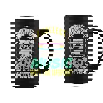 Je Collectionne La Musique Phrase K7 Drôle Tasse - Cadeauxyz