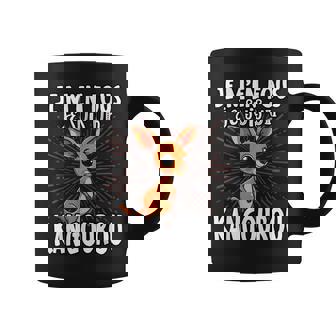 Je M'en Fous Jeuis Un Kangourou Mignon Kangourou Tasse - Cadeauxyz