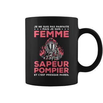 Je Neuis Pas Parfaite Mais Jeuis Apeur Pompier Et Tasse - Cadeauxyz