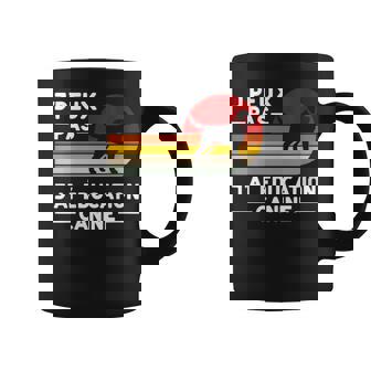 Je Peux Pas J'ai Éducation Canine Humour Dresseur Chien Tasse - Cadeauxyz