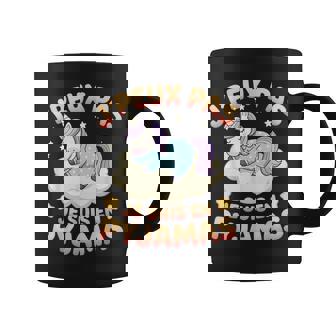 Je Peux Pas Jeuis En Pyjama Licorne Drôle Détente Tasse - Cadeauxyz