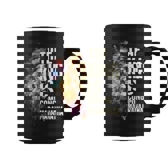 Jewish Yahweh Hebrew Israelite The King Is Coming Maranatha Coffee Mug | Mazezy