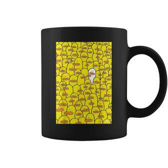 Joli Motif Canard En Caoutchouc Jaune Et Blanc Tasse - Cadeauxyz