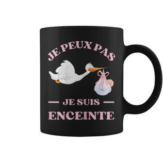 J'peux Pas Jeuis Enceinte Cadeau Enceinte Future Maman Tasse - Cadeauxyz