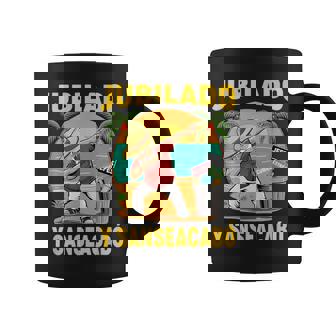 Jubilado Fiesta Feliz Jubilación Padre Abuelo Hombre Taza de café - Regaloses