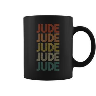 Jude Retro Vintage Coffee Mug | Mazezy