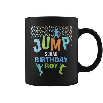 Jump Squad Birthday Boy Trampoline Jumper Bday Coffee Mug - Thegiftio UK
