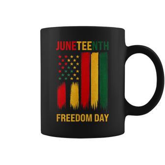 Junenth Freedom Day 1865 African American Pride Flag Coffee Mug - Thegiftio