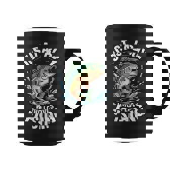 Just A Boy Who Loves Fishing Coffee Mug | Seseable CA