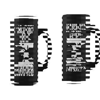 Im Just Here For The Crawlspaces Caving Spelunking Coffee Mug | Mazezy