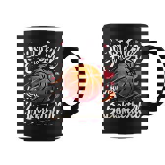 Just A Girl Who Loves Basketball Coffee Mug | Seseable CA