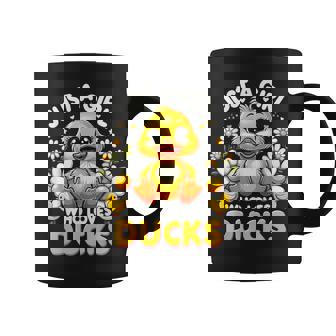 Just A Girl Who Loves Ducks Coffee Mug - Monsterry