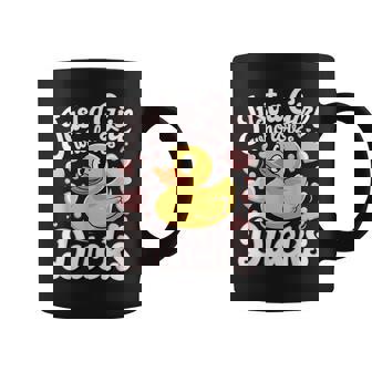 Just A Girl Who Loves Ducks Girl Coffee Mug | Mazezy