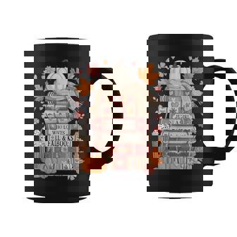 Just A Girl Who Loves Fall & Book Autumn Reading Book Lover Coffee Mug - Monsterry