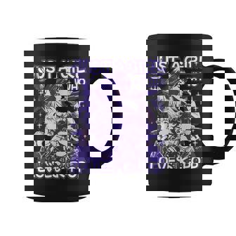 Just A Girl Who Loves K-Pop Korean Culture K Pop Music Lover Coffee Mug | Seseable UK