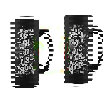 Just A Girl Who Loves Nature Quote A Girl Who Loves Nature Coffee Mug - Monsterry