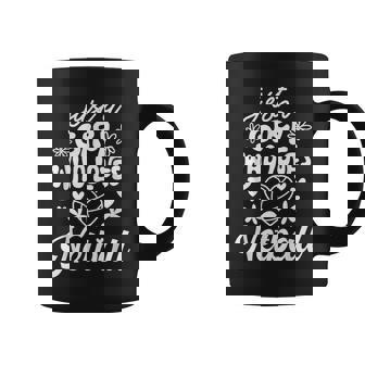 Just A Girl Who Loves Netball For Girls Cute Netball Player Coffee Mug | Mazezy