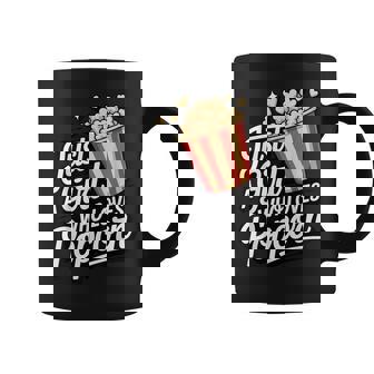 Just A Girl Who Loves Popcorn Coffee Mug | Seseable CA
