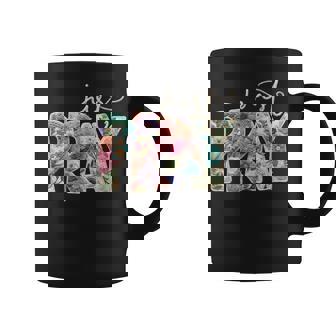 Just Pray Crochet Christian Quote Jesus Faith Bible Verse Coffee Mug | Seseable CA