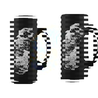 Kanagawa Japonés La Gran Ola Japonesa Ola Taza de café - Regaloses