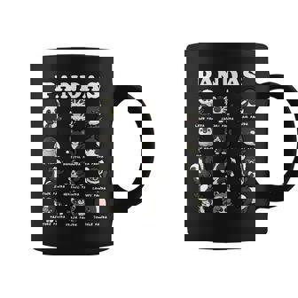 Kawaii Pandas Animal Puns Cute Parody Animals Coffee Mug | Seseable CA