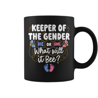 Keeper Of Gender Reveal What Will It Bee Coffee Mug - Thegiftio UK