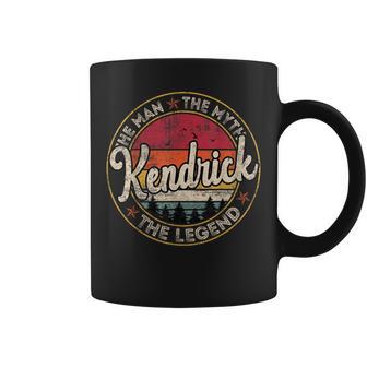 Kendrick The Man The Myth The Legend Personalized Name Coffee Mug - Thegiftio