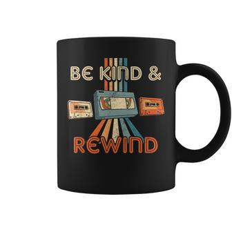 Be Kind & Rewindintage 90S Nostalgic & Back 80S Tasse - Cadeauxyz