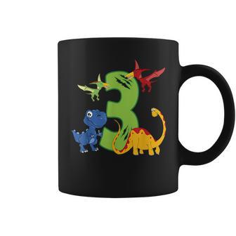 Kinder Geburtstags 3 Jahre Junge Dino Tassen - Geschenkecke