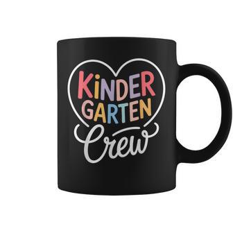 Kindergarten Crew Kinder Crew Teacher Boy Girl Coffee Mug - Thegiftio UK