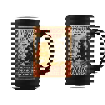 Kitty Biscuits Bakery We Knead Em You Need Em Cat Coffee Mug | Seseable FR